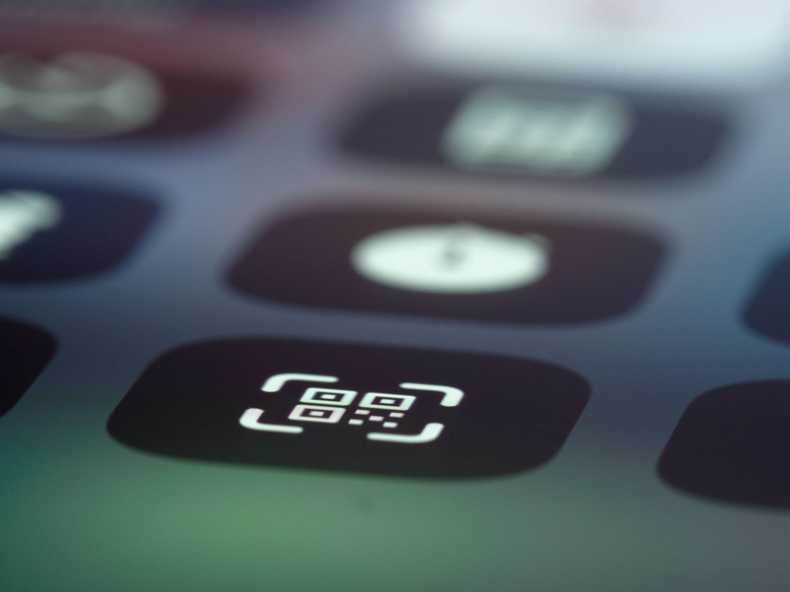 Mão a segurar um telemóvel a apresentar o QR Code para aceder à interpretação.