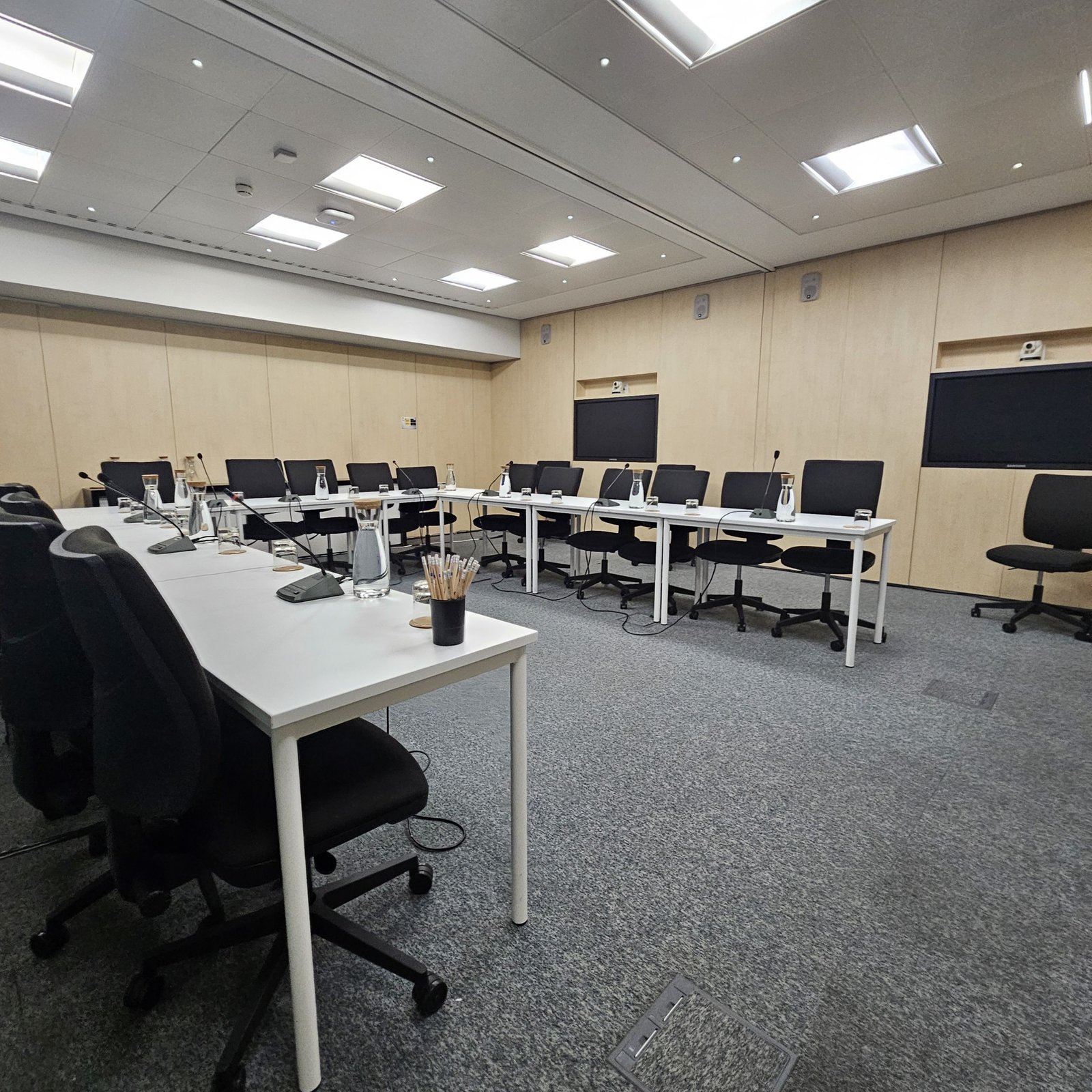 Interpretação de reunião sobre migração — Interpretação simultânea remota, equipamento, som — Turnip Portugal